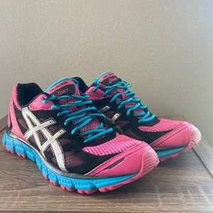 Asics Gel-Scram Women’s Sneakers – Size 8.5 – Pink & Blue